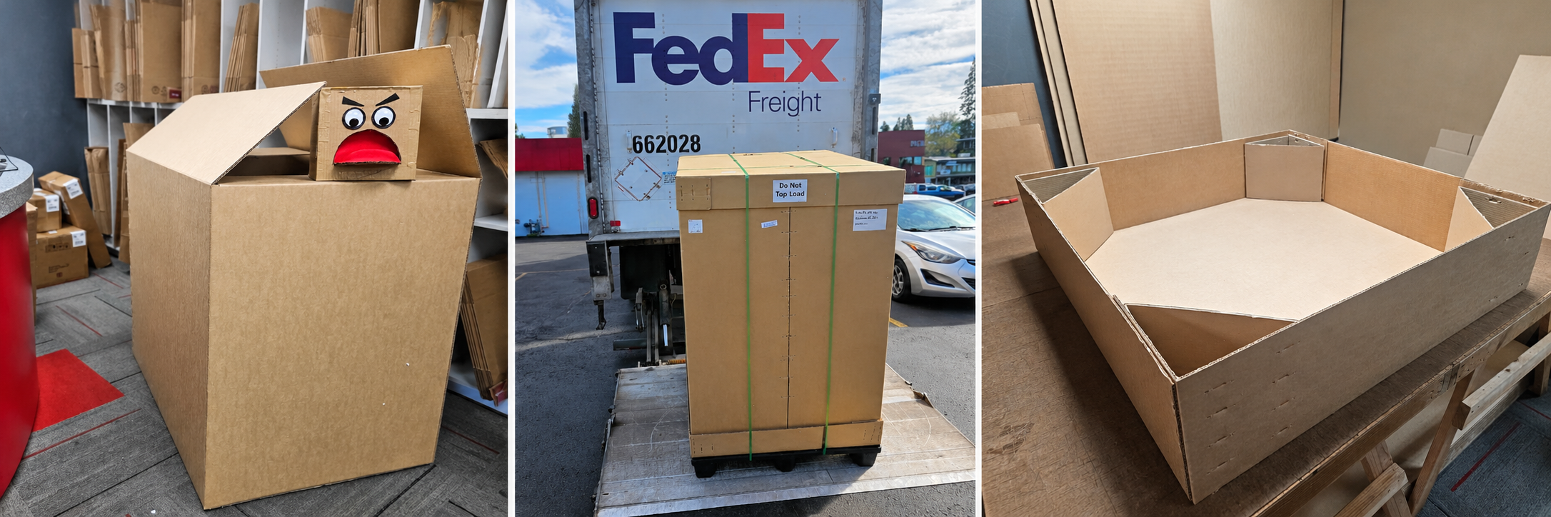 Custom shipping boxes built by Eugene Mailbox | Eugene, OR